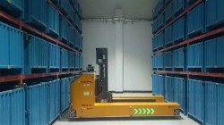 OMV智能前移叉車(chē)物料搬運自動(dòng)出入庫項目